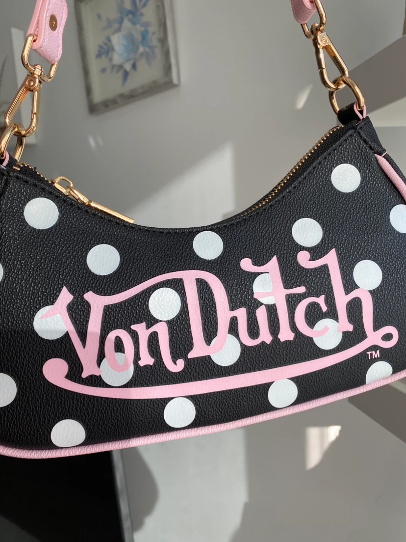 Von Dutch Polka Dot Shoulder Bag - photo 4