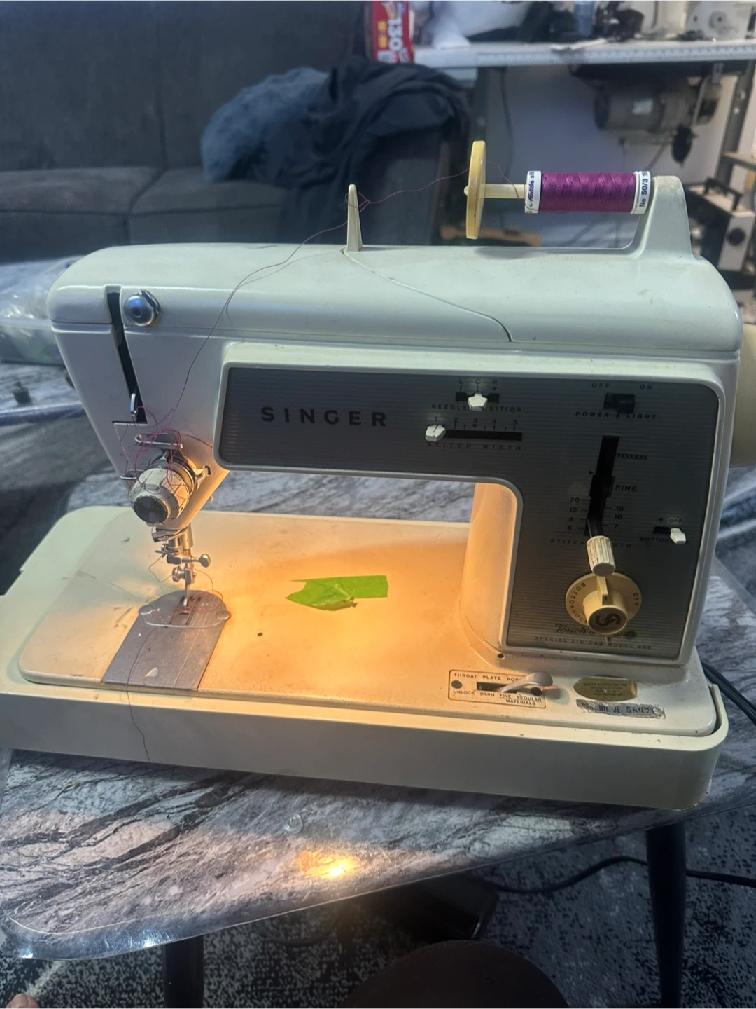 Singer Touch & Sew Sewing Machine - photo 3