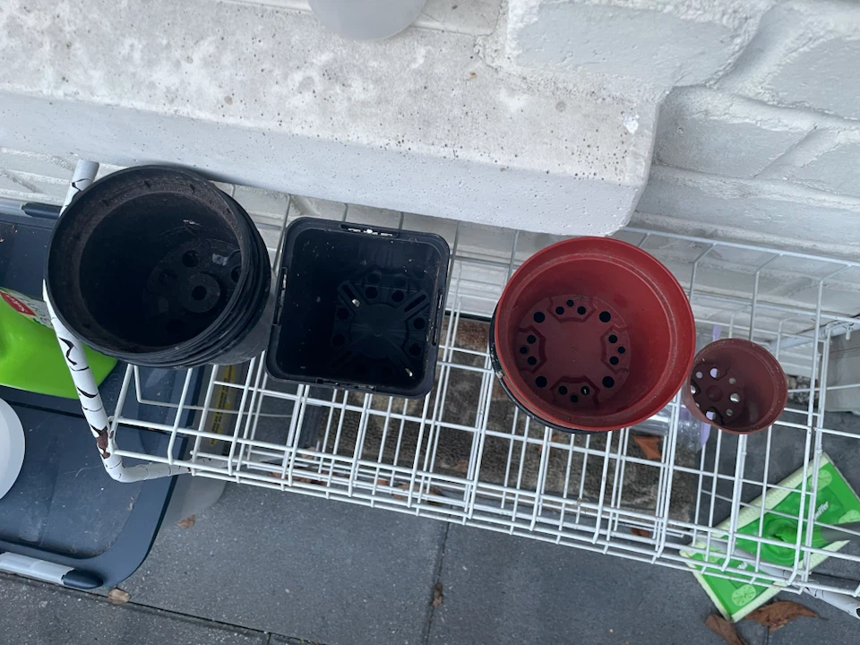Assorted Plastic Plant Pots - photo 2
