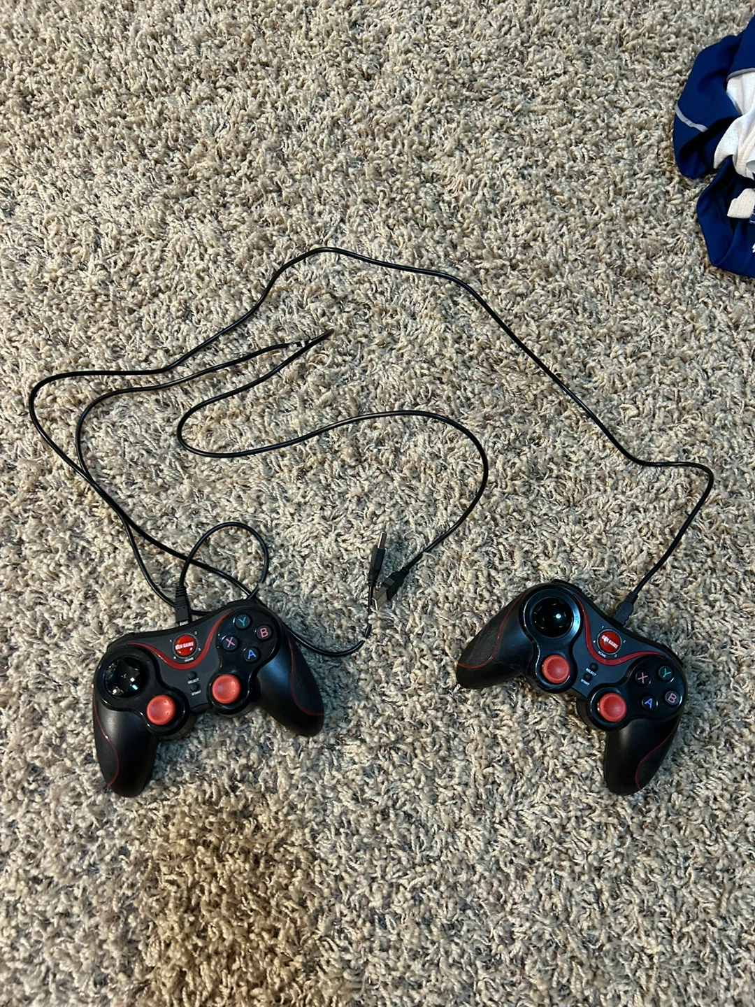 Dual Wired USB Game Controllers