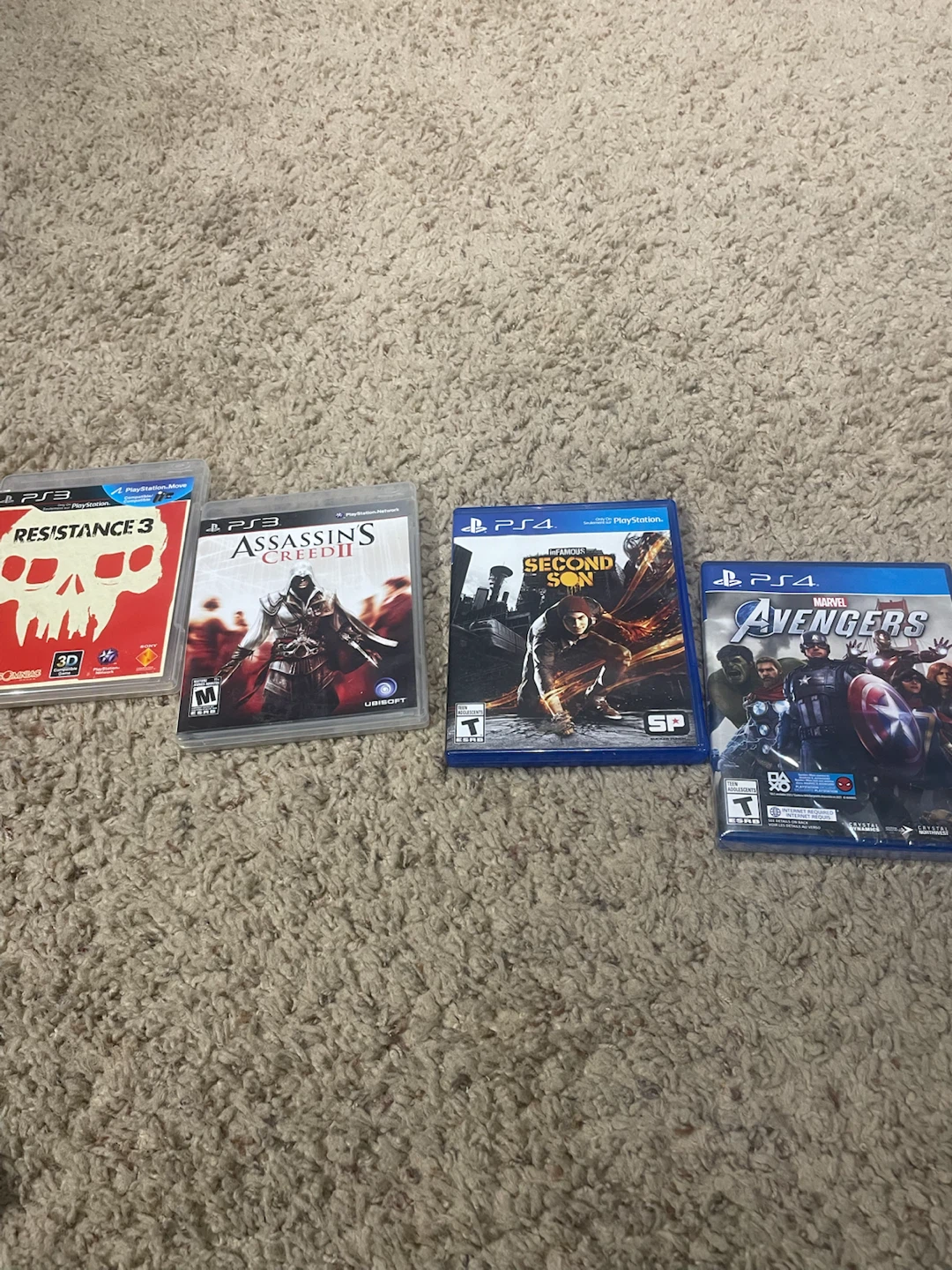 Assorted PlayStation 3 and PlayStation 4 Games