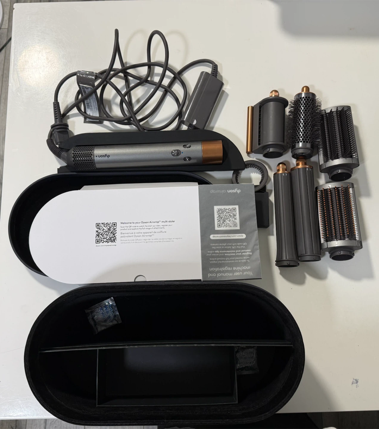 Dyson Airwrap Complete Long (Nickel/Copper) - Like New