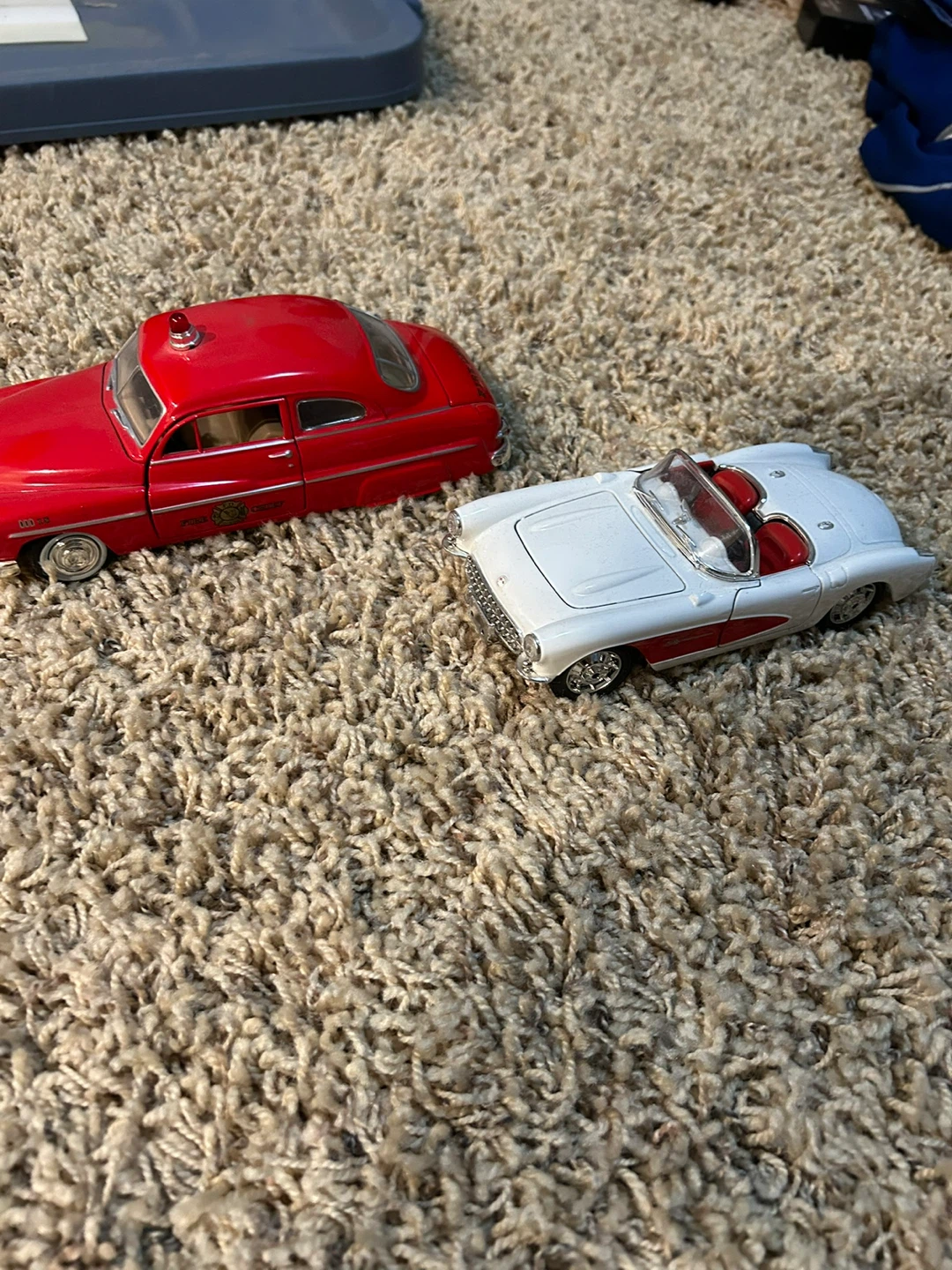 Set of Two Vintage Diecast Model Cars