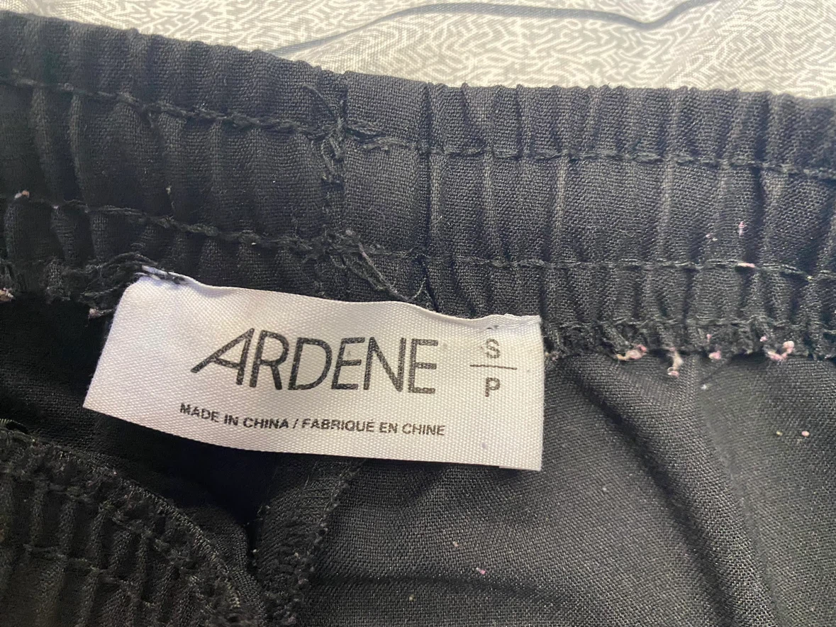Ardene Black Cargo Pants