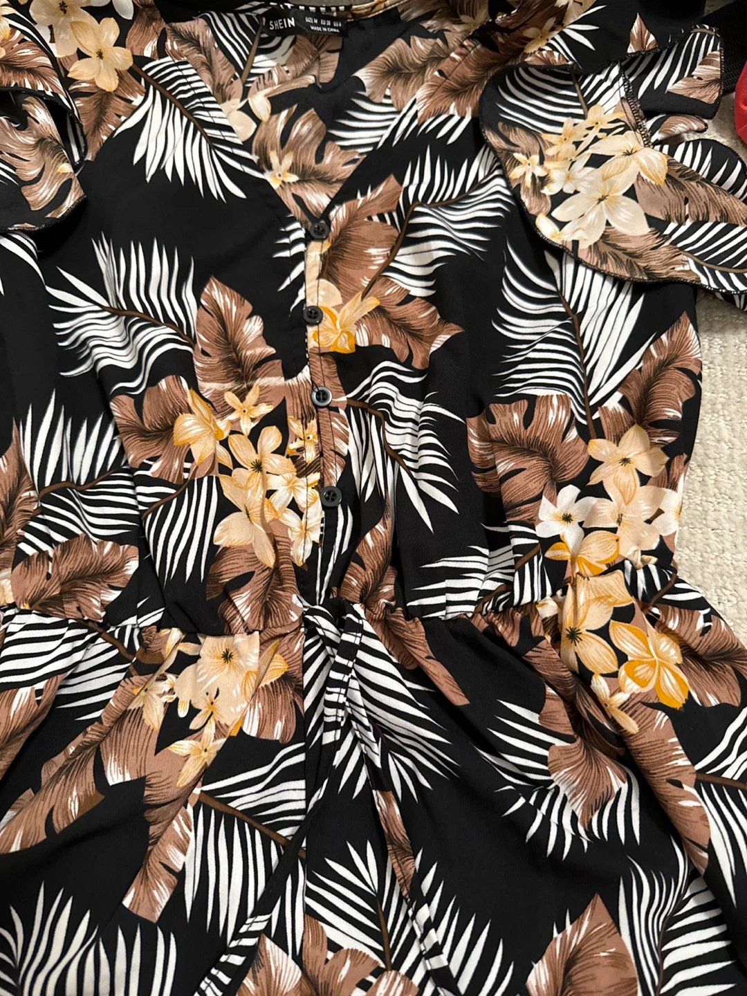 SHEIN Floral Print Romper - photo 2