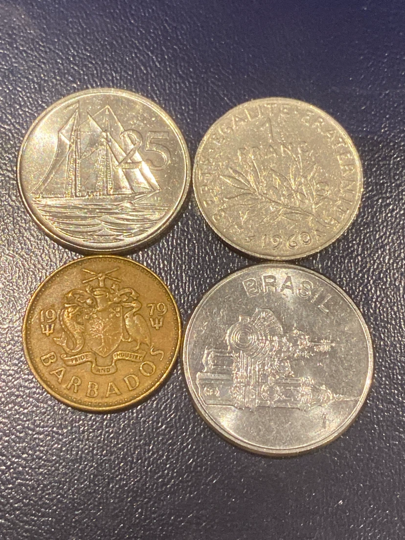 Collection of 4International Coins - photo 2