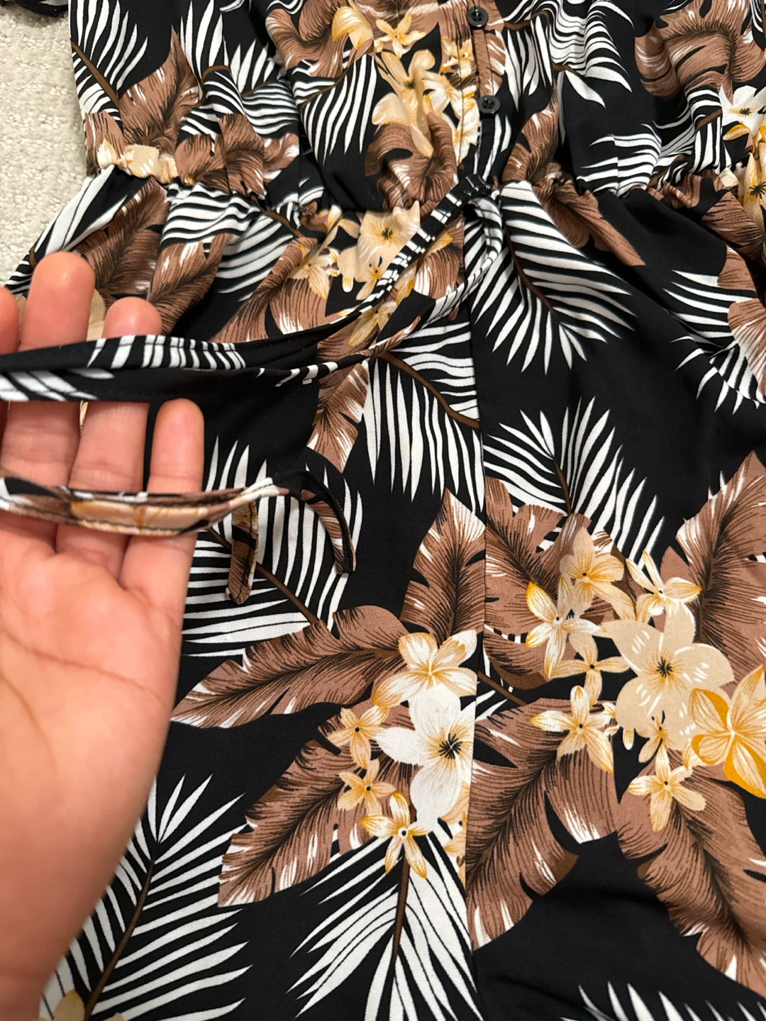 SHEIN Floral Print Romper - photo 3