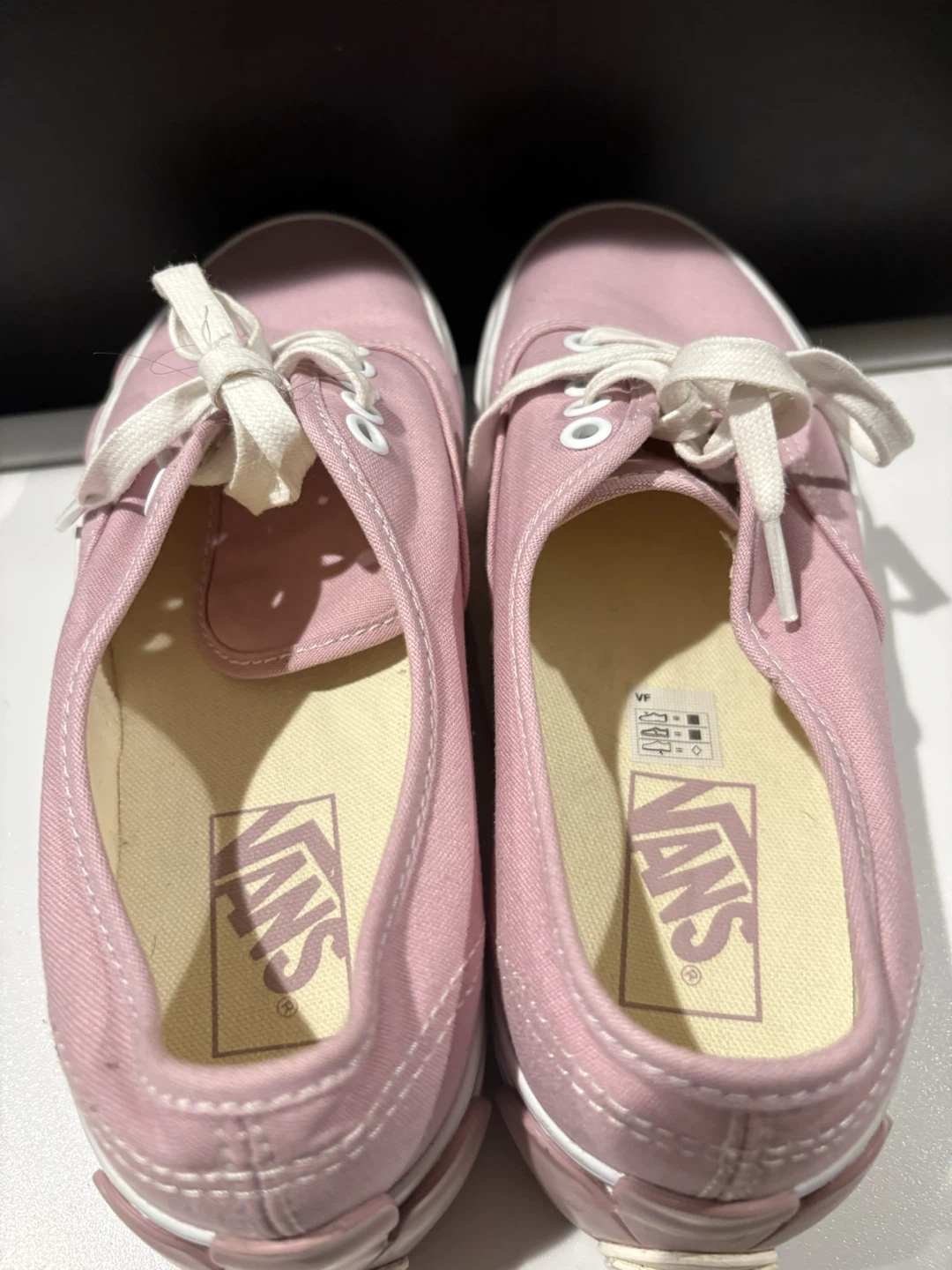 Vans Pink Canvas Platform Sneakers - photo 3