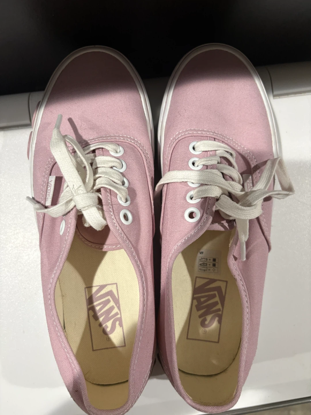 Vans Pink Canvas Platform Sneakers - photo 4