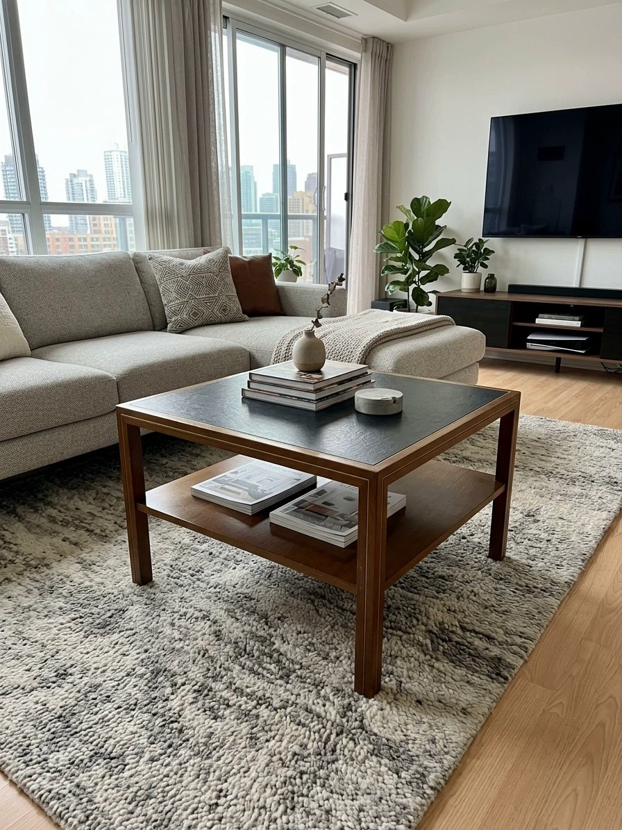 Mid-Century Modern Style Coffee Table