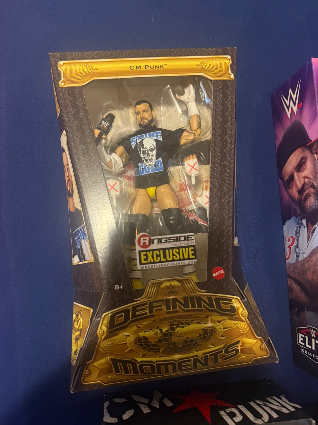 Set of 4 WWE CM Punk Action Figures - photo 4