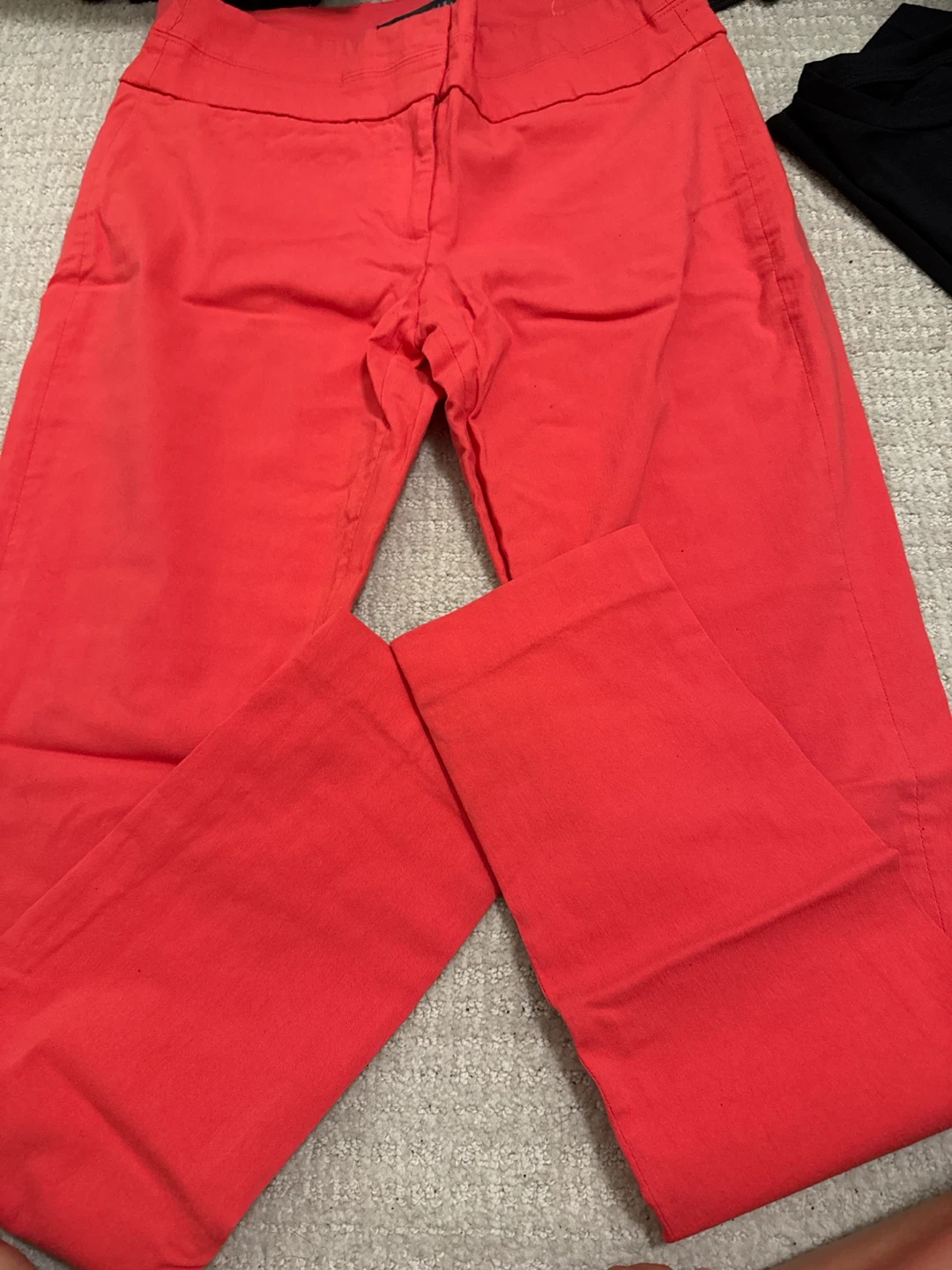 Suzy Shier coral red pants