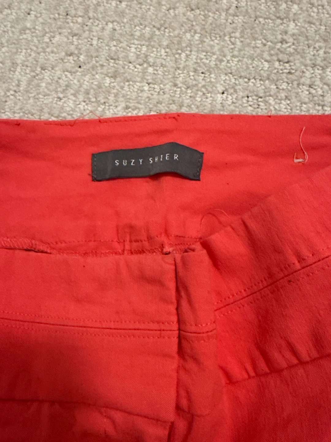 Suzy Shier coral red pants - photo 2