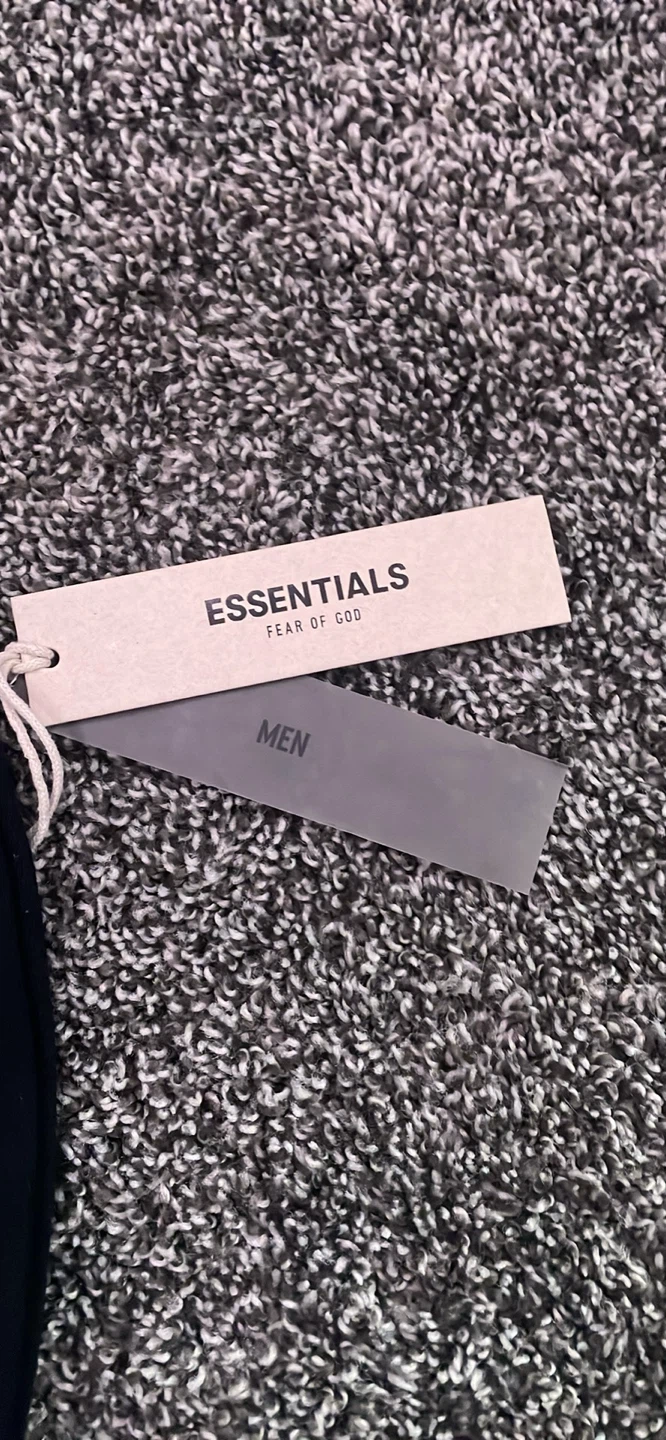 Essentials Fear of God Black Hoodie - photo 4
