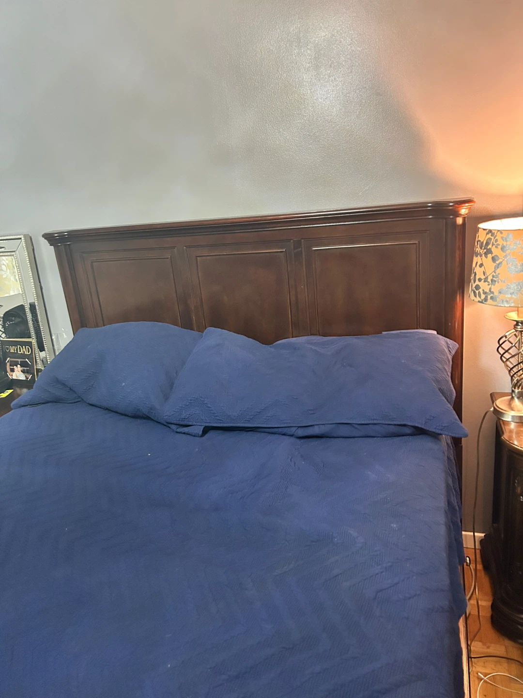 Dark Wood Bedroom Furniture Set