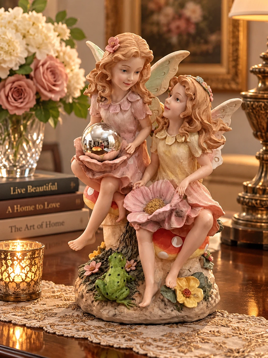 🧚‍♀️ Beautiful Fairy Sisters Figurine