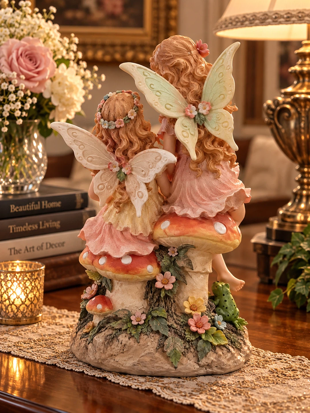 🧚‍♀️ Beautiful Fairy Sisters Figurine - photo 2