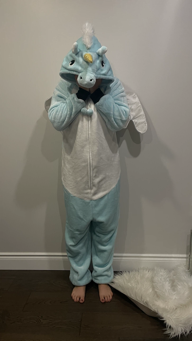 Ardene Unicorn Onesie - Size Large