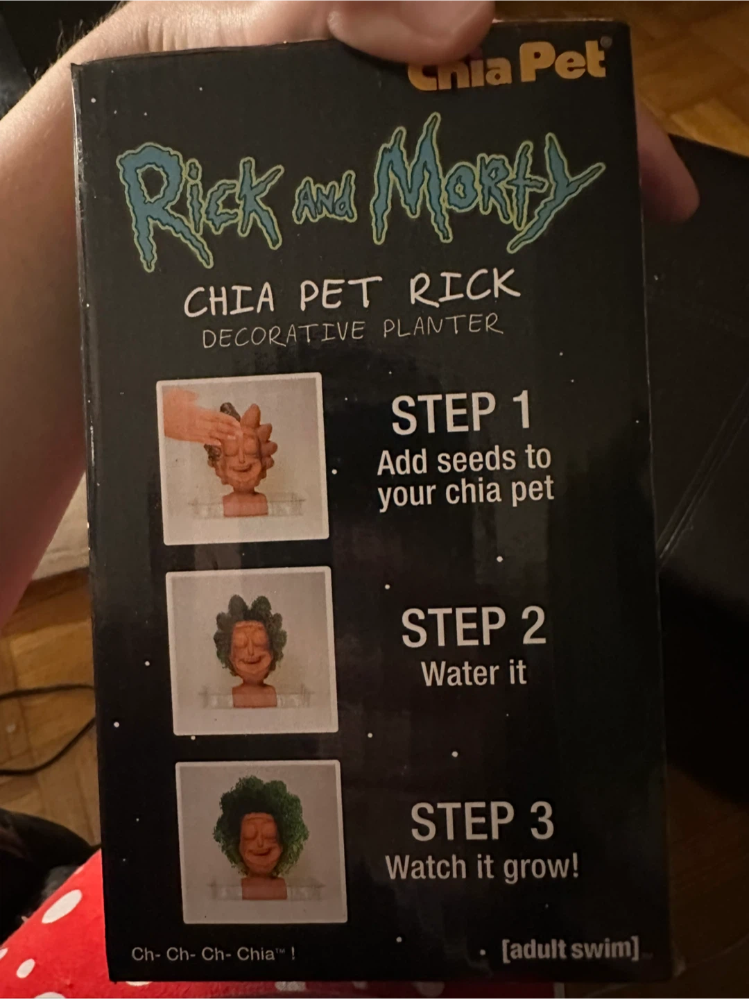 Rick and Morty Chia Pet Decorative Planter - photo 4