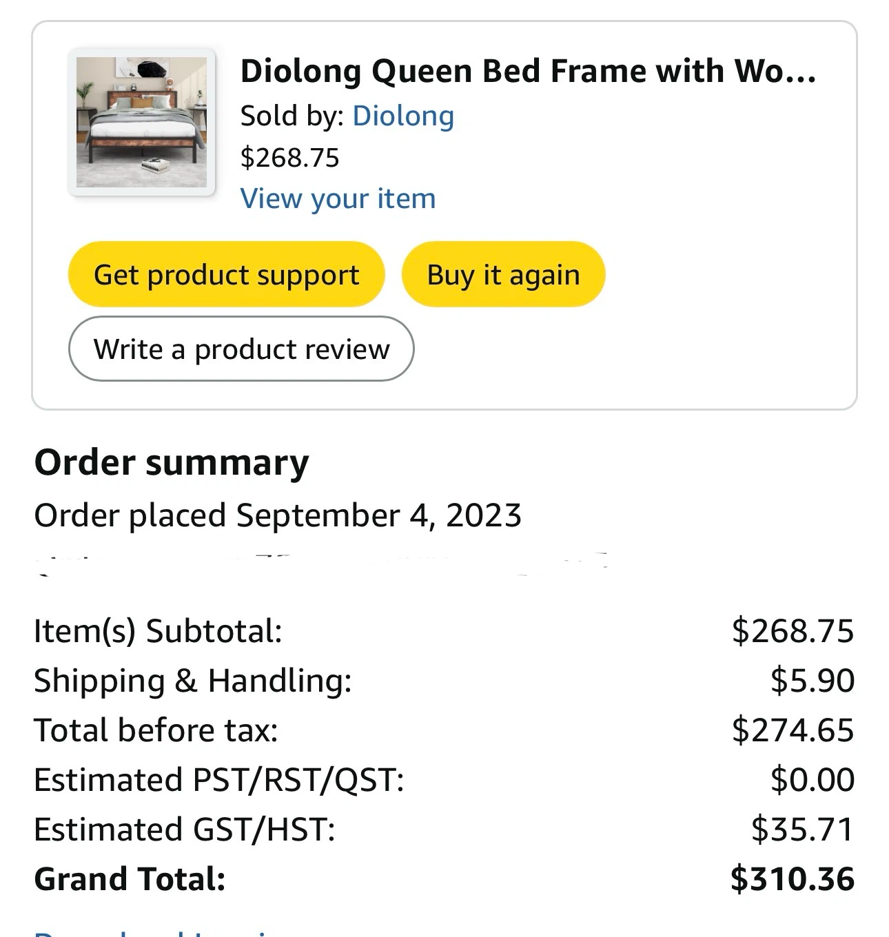 Queen Bed Frame + Mattress – Excellent Condition - photo 3