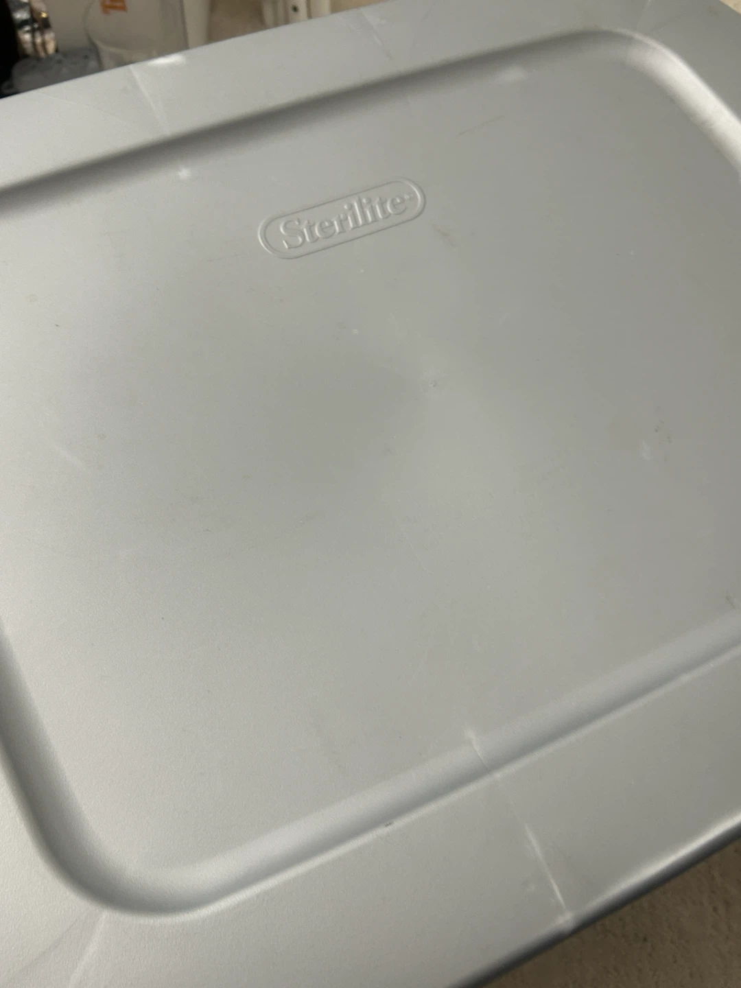 Sterilite storage bin - photo 2