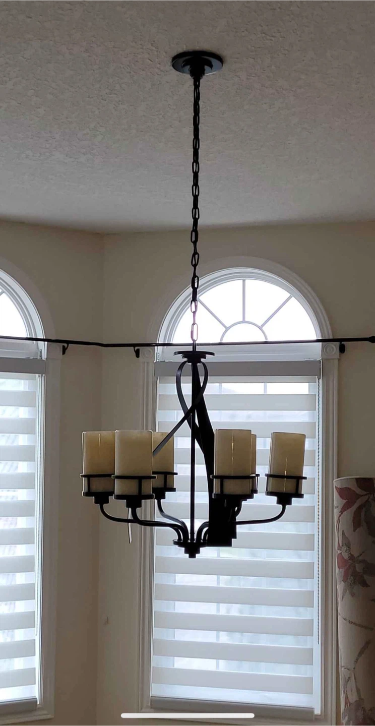 Quoizel Kyle Chandelier and Three Pendant Lights - photo 2