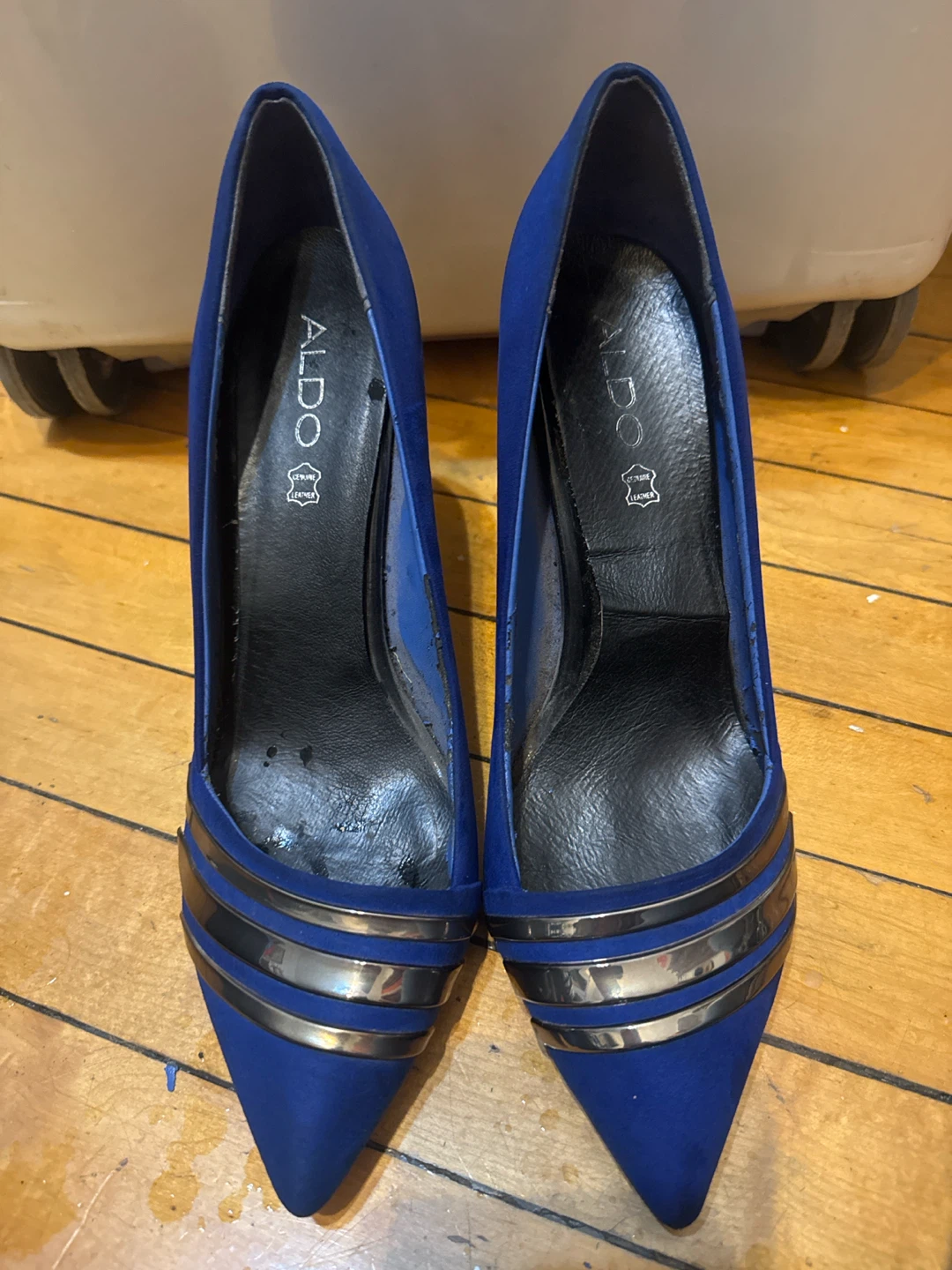 ALDO Blue Stiletto Heels
