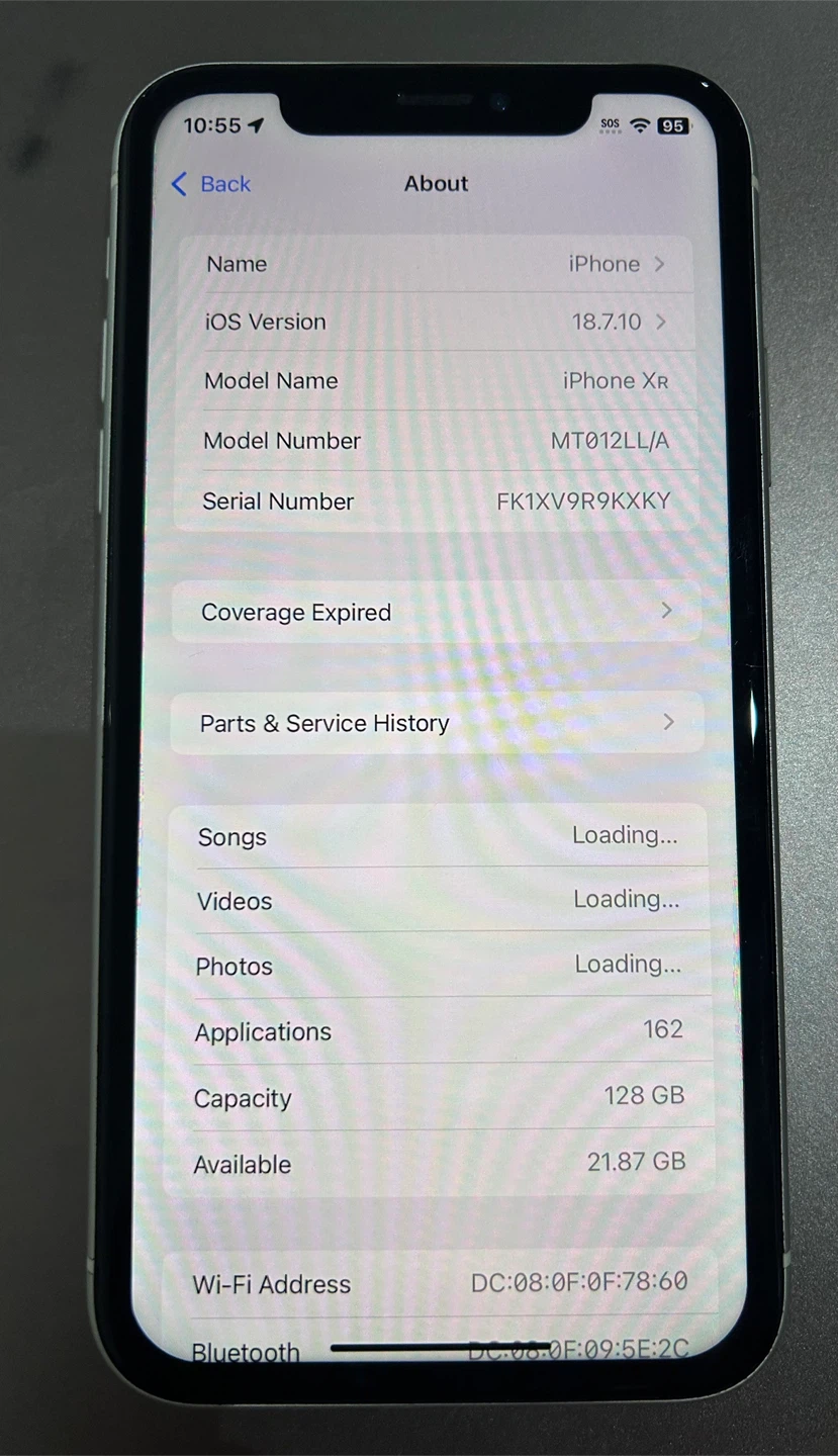 Apple iPhone XR 128GB White Unlocked - photo 3
