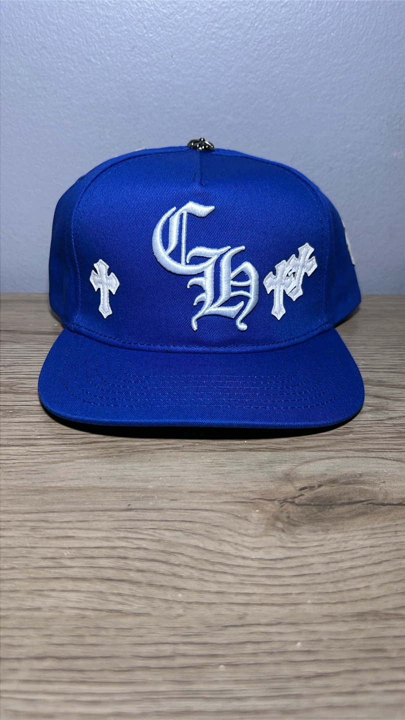 Chrome Hearts Cross Patch Hat (BLUE)