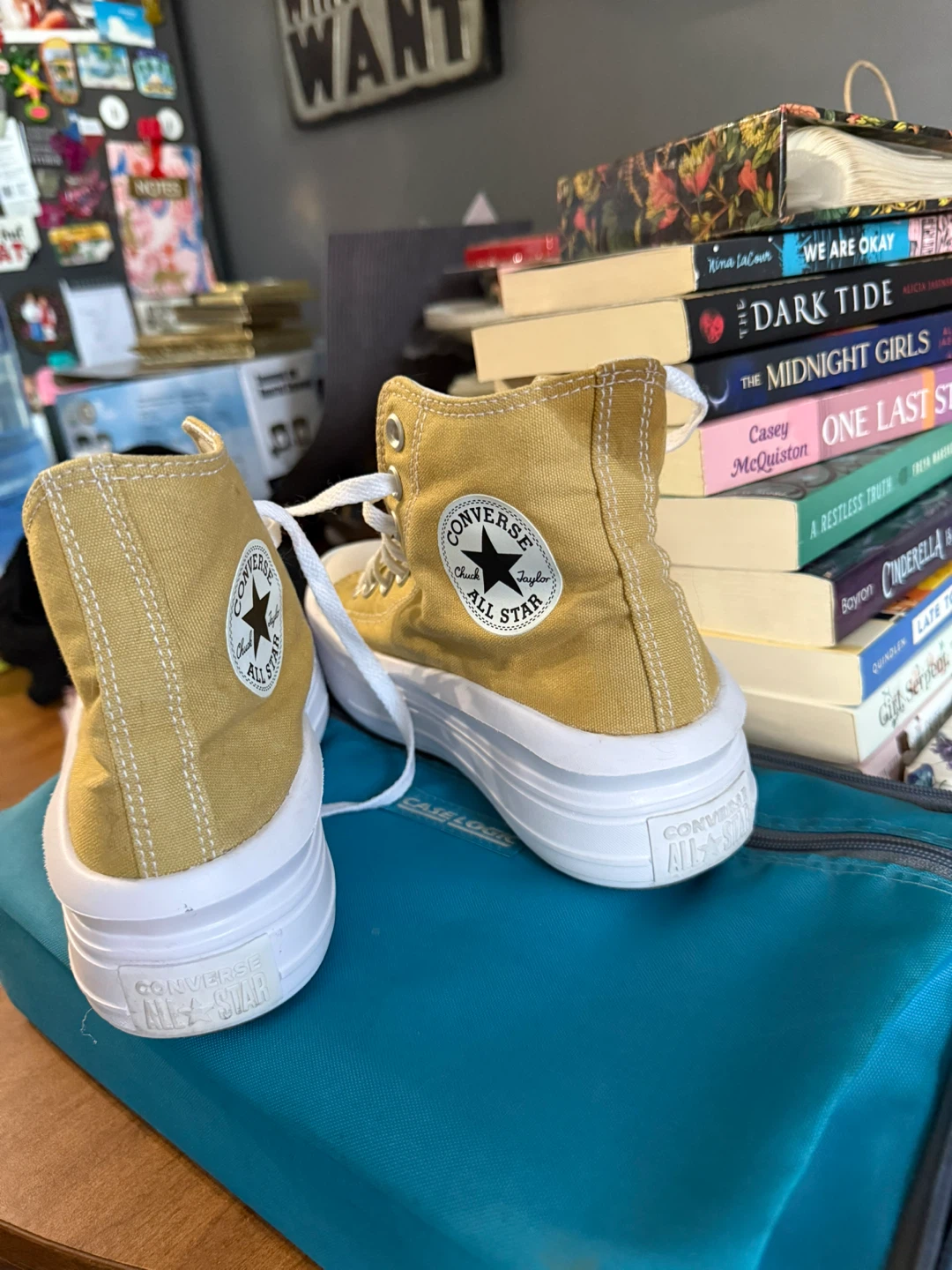 Converse Chuck Taylor All Star Platform High Tops Mustard - photo 3