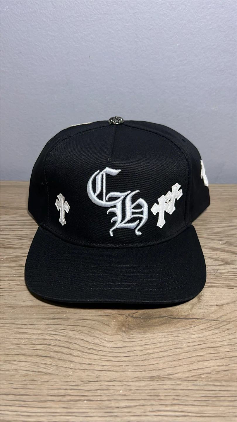 Chrome Hearts Cross Patch Hat (BLACK)