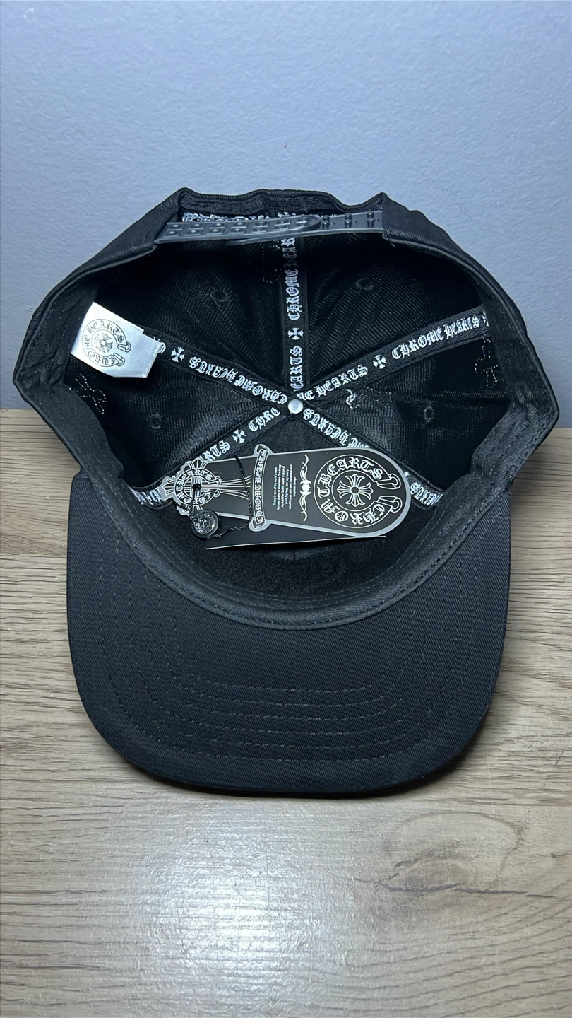 Chrome Hearts Cross Patch Hat (BLACK) - photo 3
