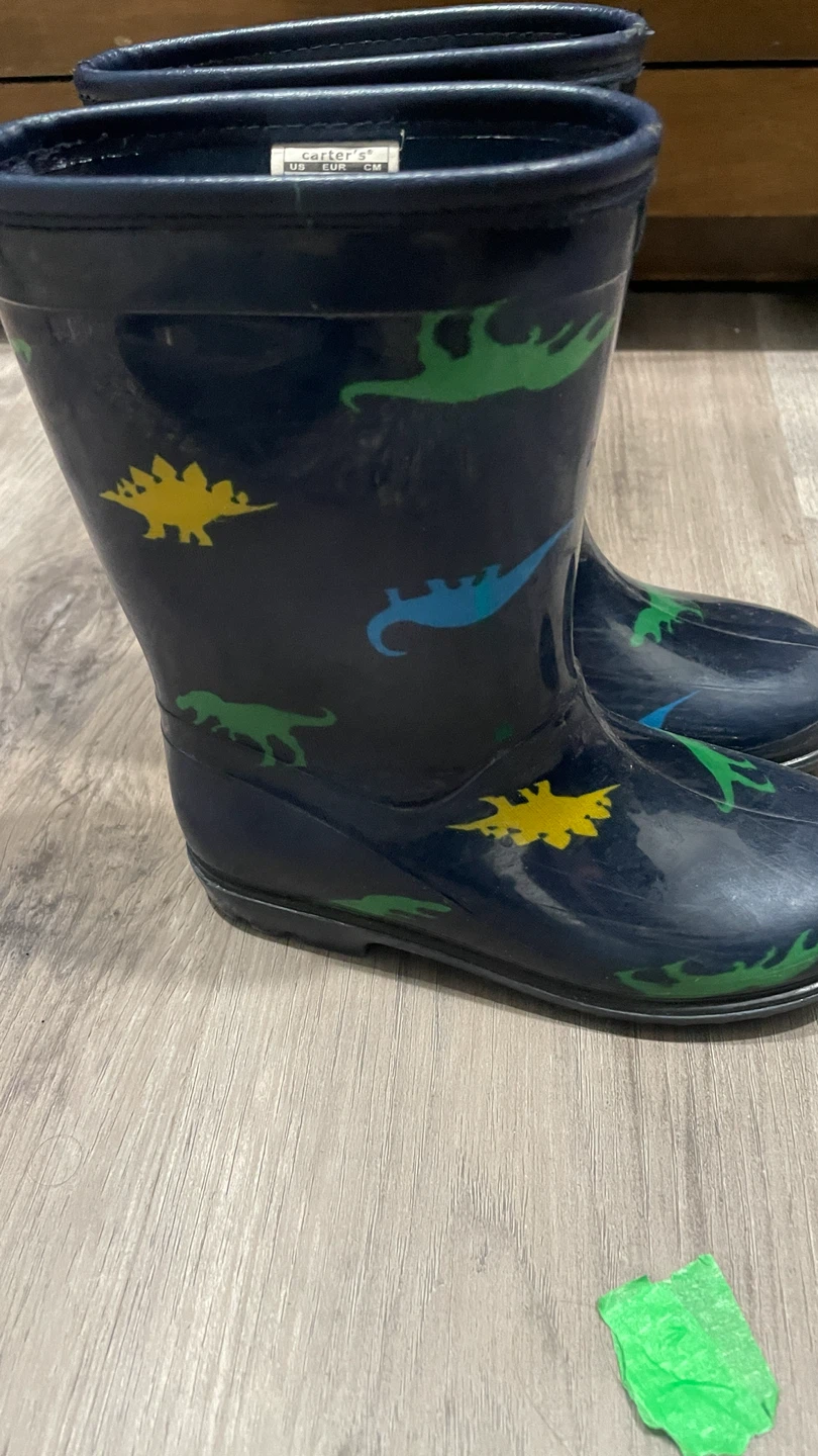 Carter's Dinosaur Rain Boots Size 11 - photo 2