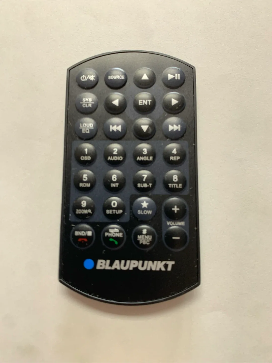 Blaupunkt Car Audio Remote Control