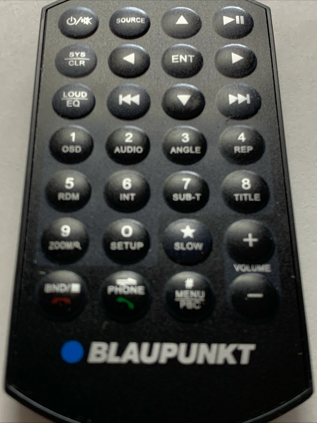 Blaupunkt Car Audio Remote Control - photo 2