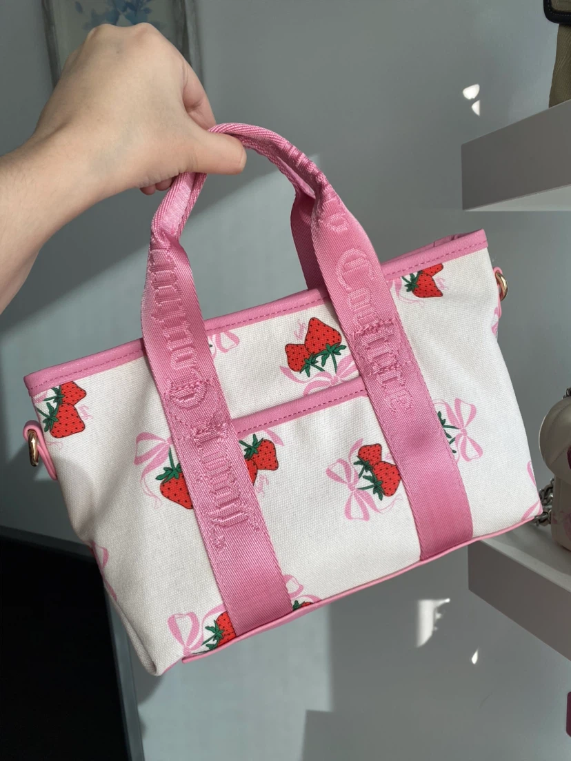 Juicy Couture Strawberry Tote Handbag