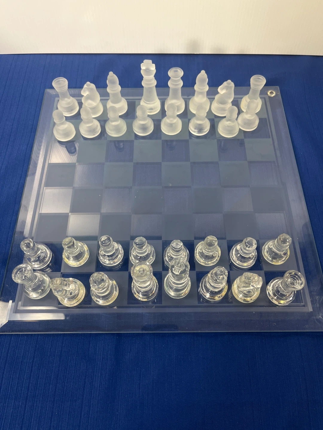 Imperial Crystal Glass Chess Set - photo 2