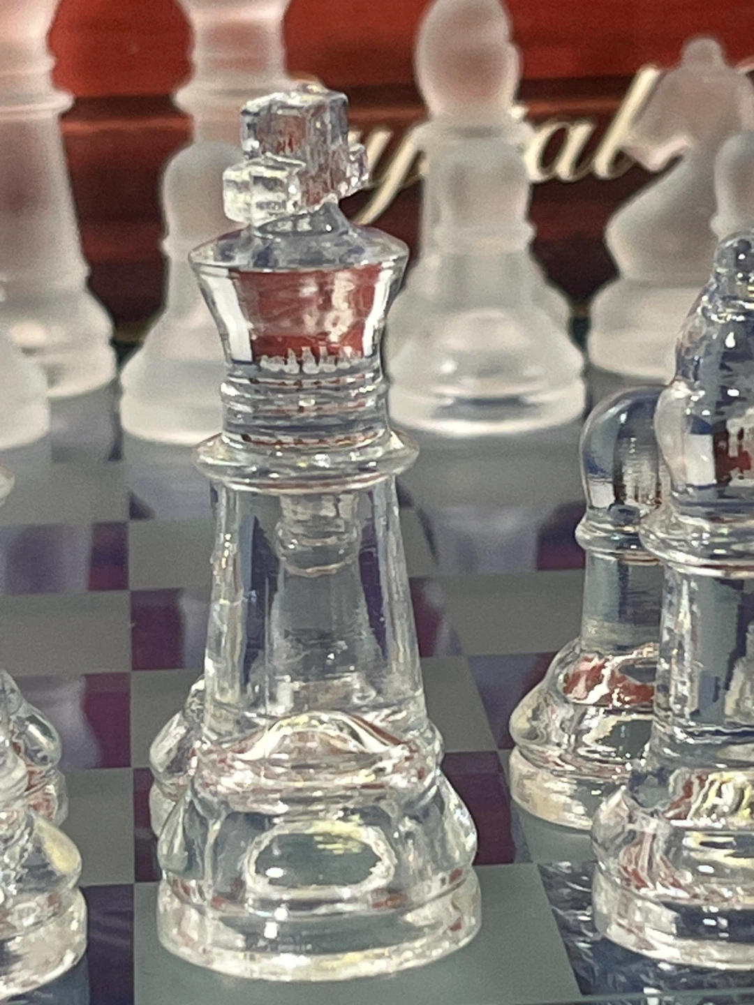 Imperial Crystal Glass Chess Set - photo 4