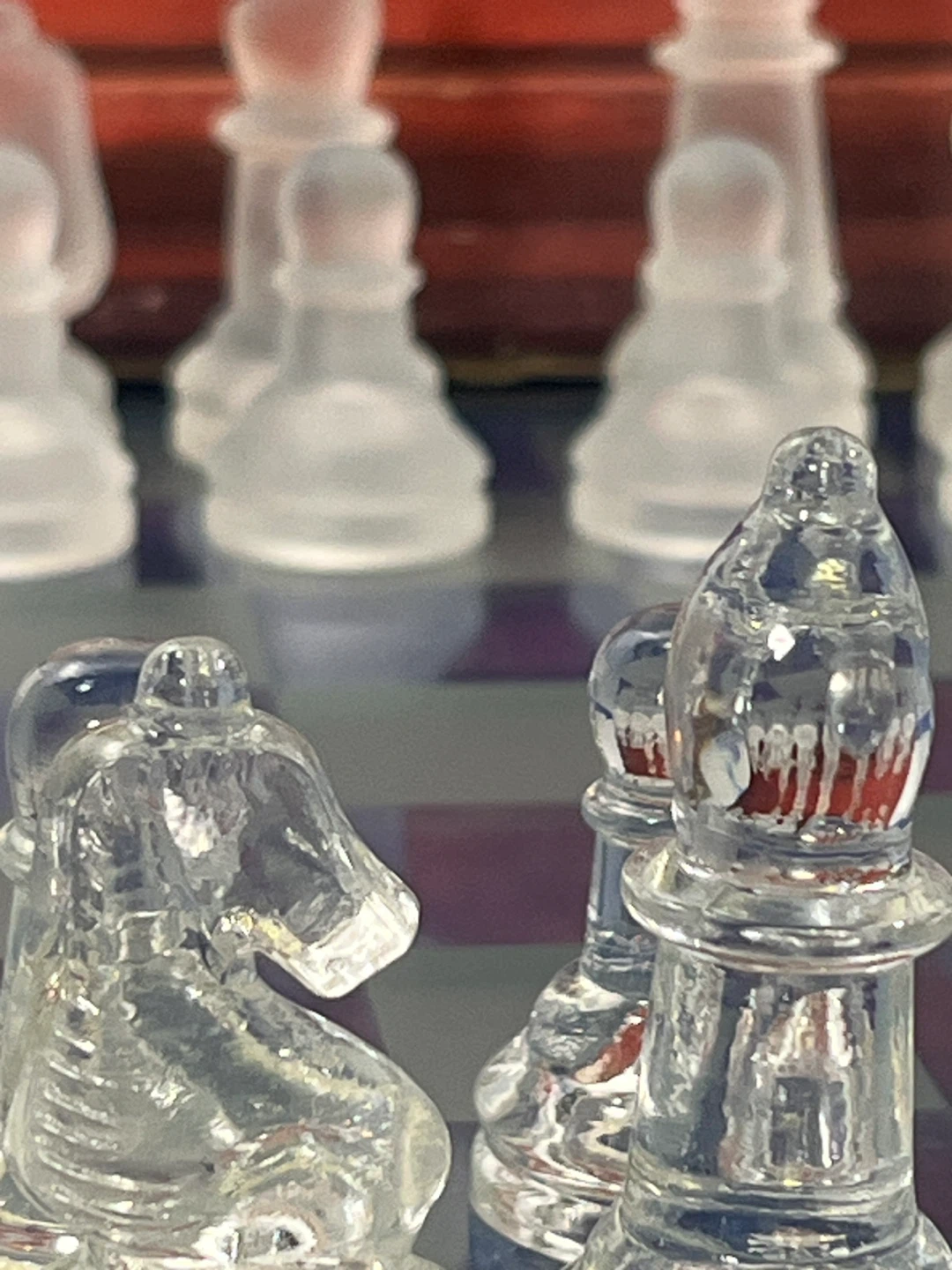 Imperial Crystal Glass Chess Set - photo 5