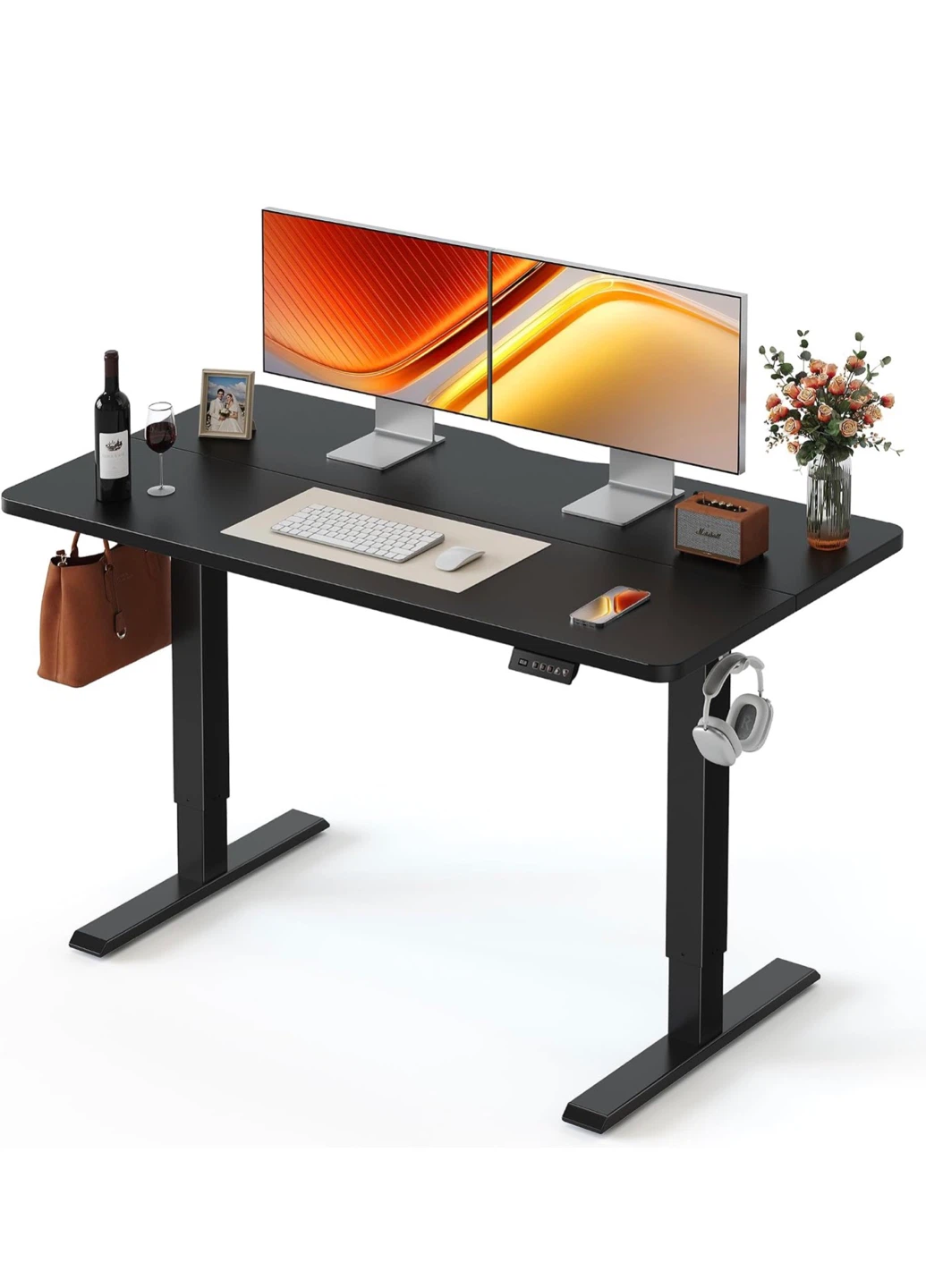Adjustable Electric Standing Desk with Memory Settings