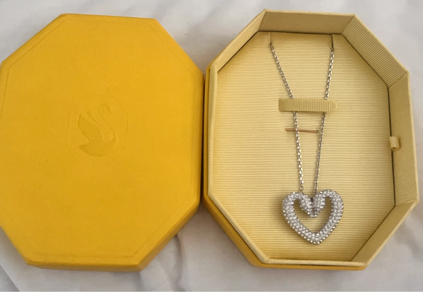 Swarovski Heart Pendant Necklace