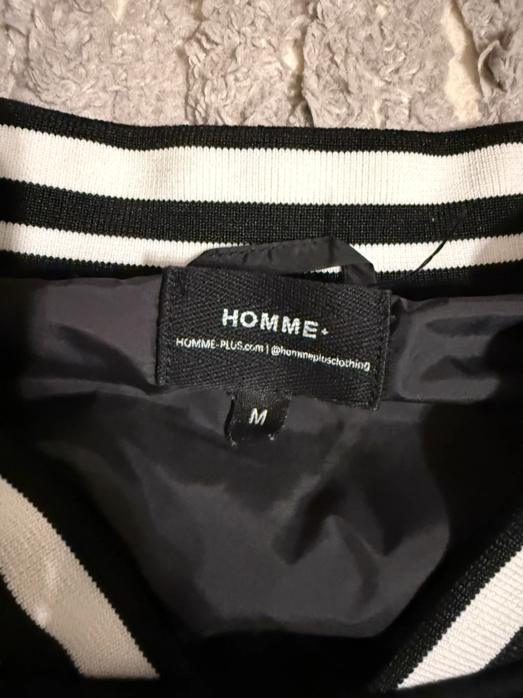 Homme Plus Varsity Jacket - photo 4