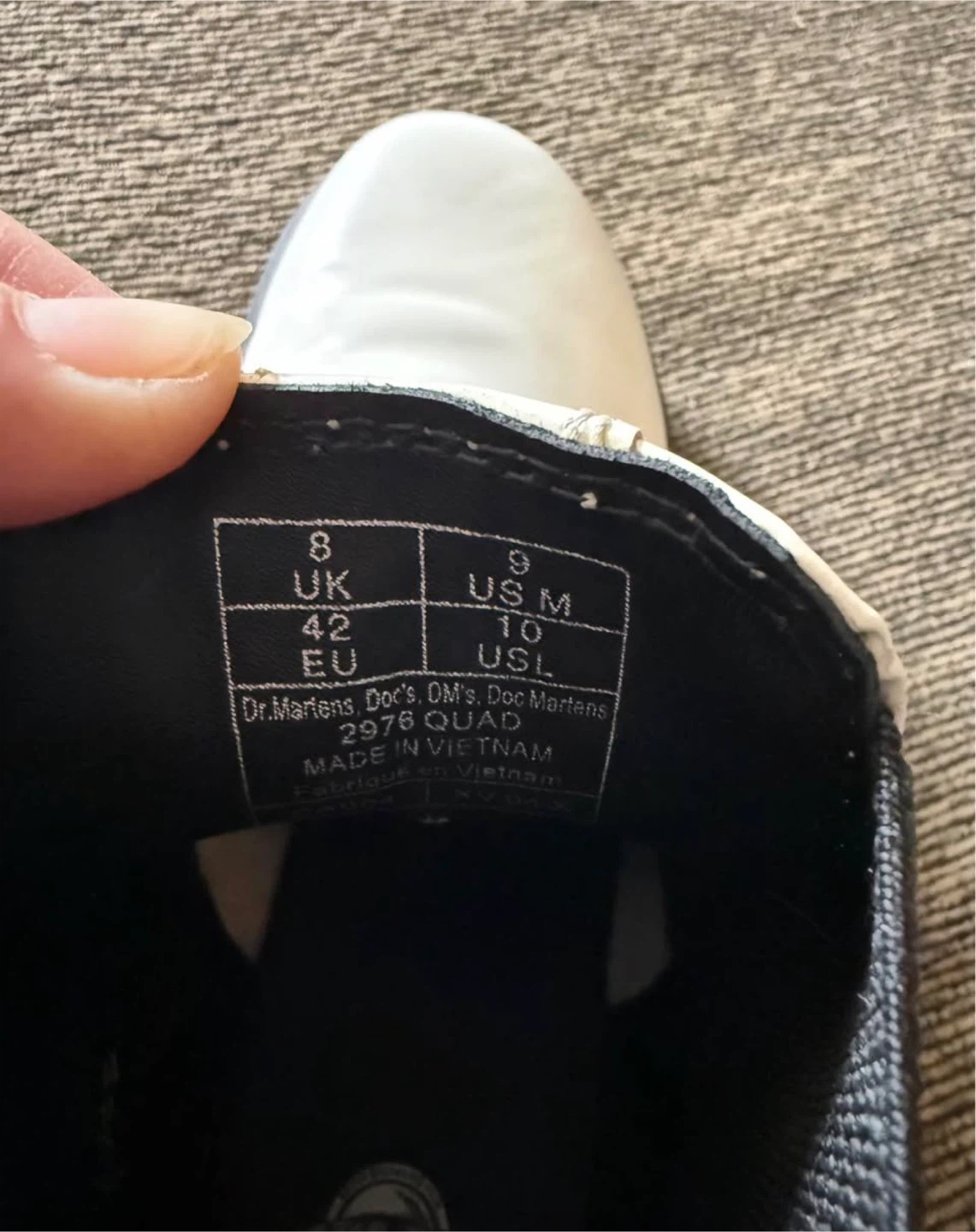 Dr. Martens 2976 Quad Chelsea Boots White - photo 3