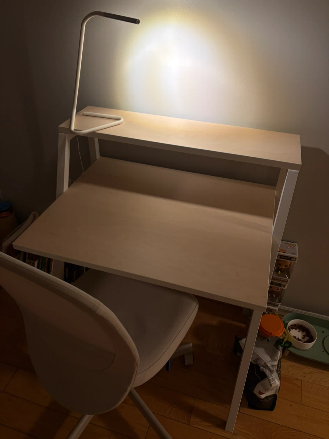 IKEA desk and chair set