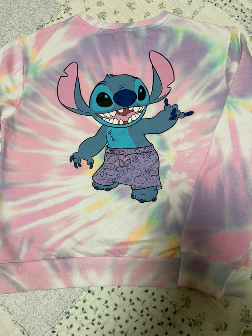 Disney Stitch Tie-Dye Sweatshirt