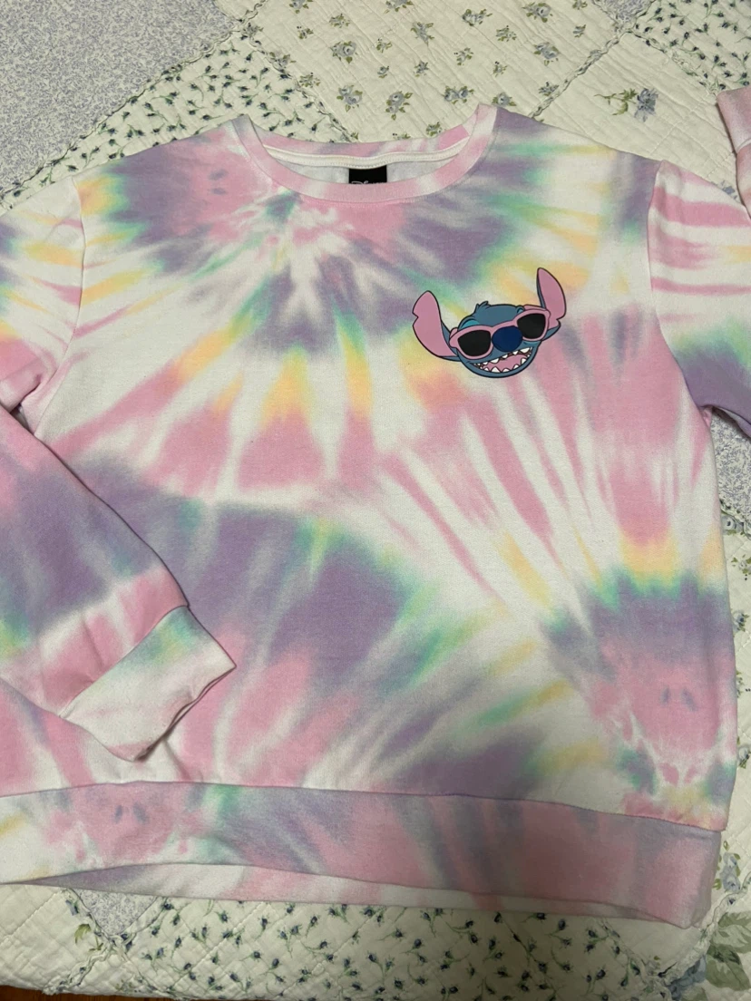 Disney Stitch Tie-Dye Sweatshirt - photo 2