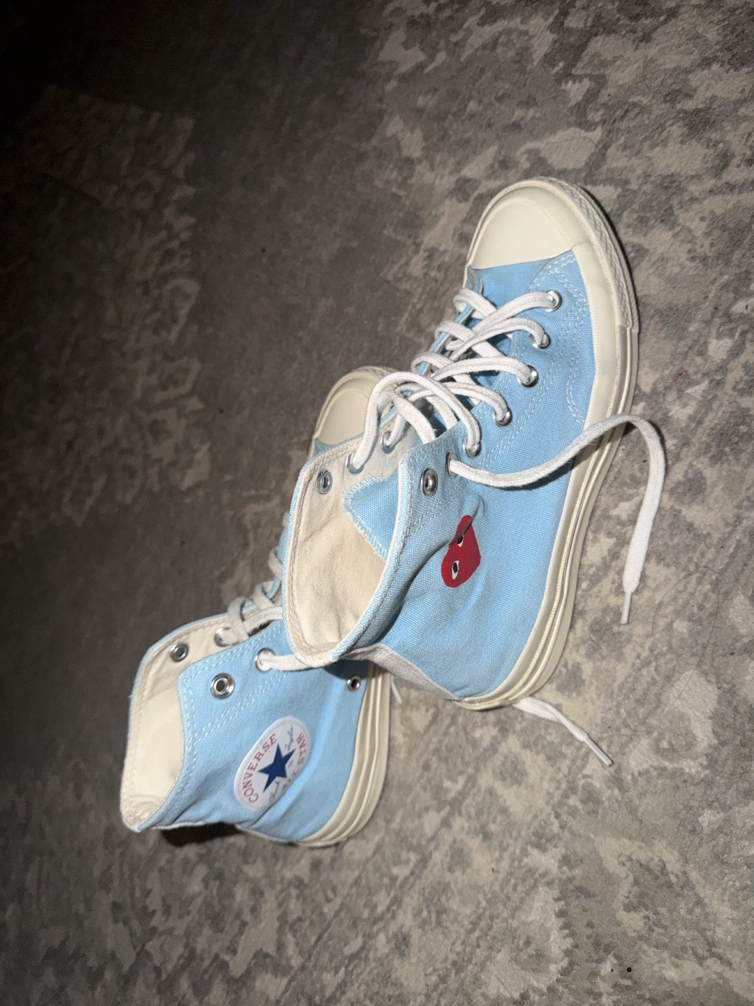 Converse x Comme des Garçons PLAY High Top Sneakers - photo 2