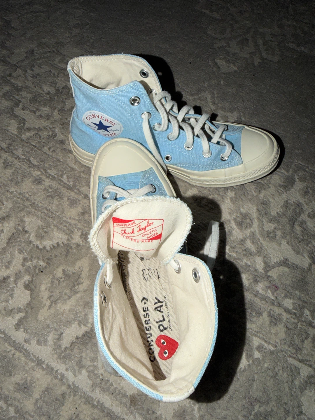 Converse x Comme des Garçons PLAY High Top Sneakers - photo 4