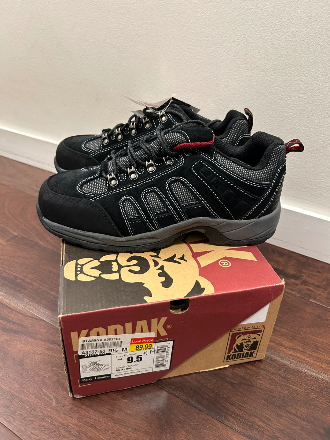 Kodiak Steel Toe Men's Shoes - Size 9.5 - photo 2