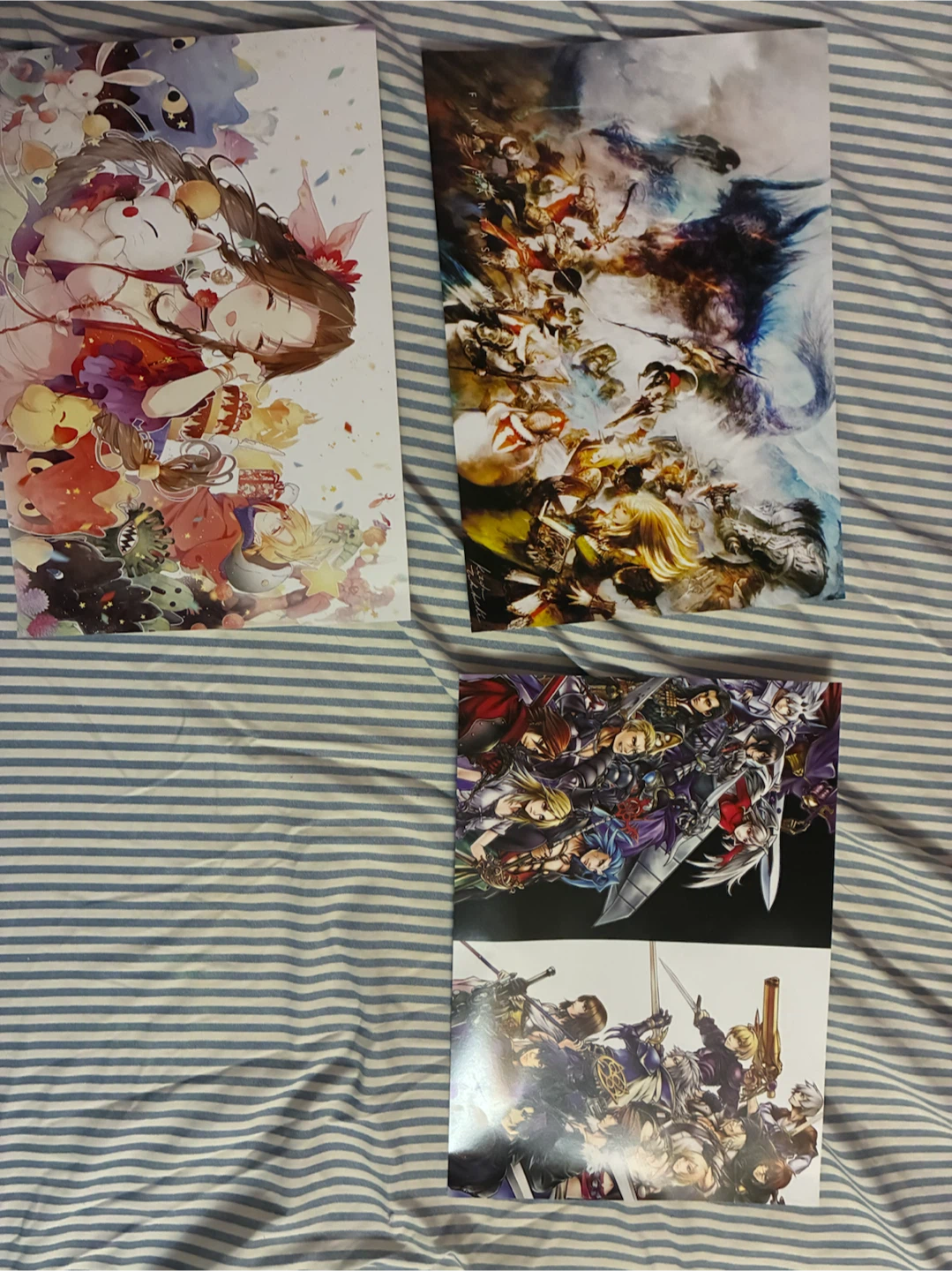 Final Fantasy Anime Button Set and Accessories